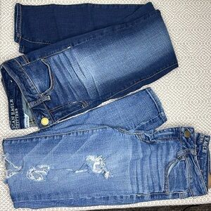 American Eagle Skinny Jeans - lot of 2